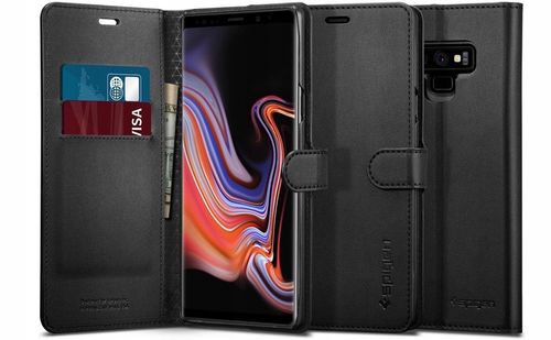 ETUI GALAXY NOTE 9 BOOK CASE SPIGEN WALLET S na Arena.pl