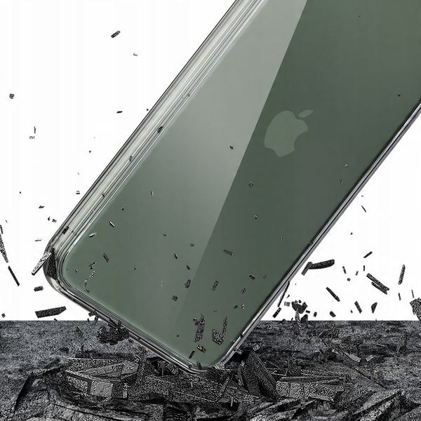 Silikonowe etui na Apple iPhone 14 - 3mk Clear Case zdjęcie 3