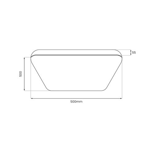 Plafon Nemo Czarny 36W LED na Arena.pl