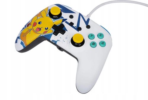 Gamepad PowerA Enhanced Pikachu High Voltage do Nintendo Switch Przewodowy na Arena.pl
