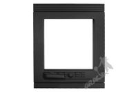 RAMA KOMINKOWA NR 02A - 46X38 CM - PRAWA Z SZYBĄ DRZWICZKI KOMINKOWE ŻELIWN