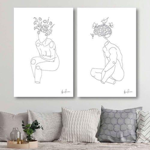 Deco Panel, Kosmate myśli 50x70 na Arena.pl