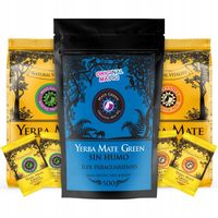 Yerba Mate Green MAS IQ różne Tropikalne Smaki 3x500g 1,5 Kg