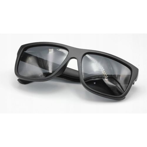 OKULARY PRZECIWSŁONECZNE MĘSKIE POLARYZACYJNE Z ETUI GRATIS DUŻE CZARNE na Arena.pl