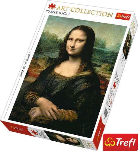 Trefl Puzzle Mona Lisa 1000 elementów na Arena.pl