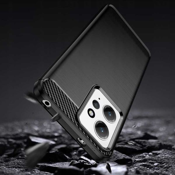 Spacecase Carbon Redmi Note 12 4G Black zdjęcie 5