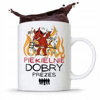 Dla Prezesa Viceprezesa Kubek Piekielnie Dobry Z Nadrukiem Ze Zdjęciem
