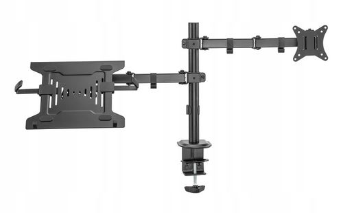 UCHWYT DO MONITORA I LAPTOPA UNIWERSALNY BIURKOWY REGULOWANY OBROTOWY na Arena.pl