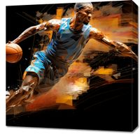 Obraz 60x60cm Przełomowy Drybling