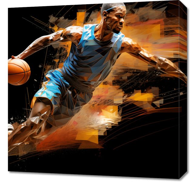 Obraz 60x60cm Przełomowy Drybling zdjęcie 1