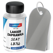 lakier zaprawkowy zaprawka samochodowy seat lb7w / b7w / k5 tungsten silver