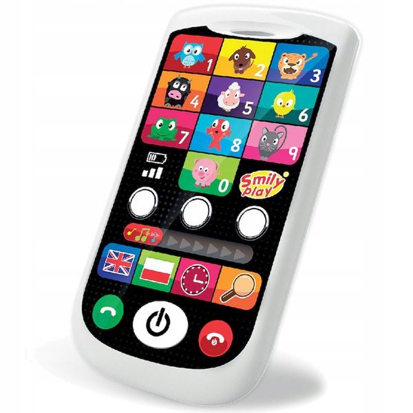 SMILY PLAY EDUKACYJNY SMARTFON dotykowy zdjęcie 6