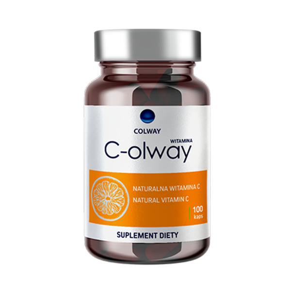 Witamina C-olway 100 kapsułek Colway Naturalna Witamina C zdjęcie 1