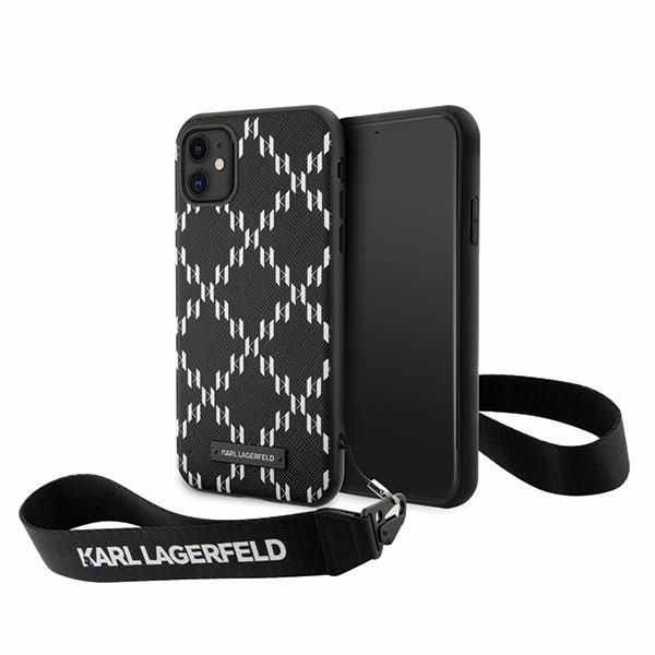 Etui Karl Lagerfeld do iPhone 11, iPhone XR, Czarny zdjęcie 1
