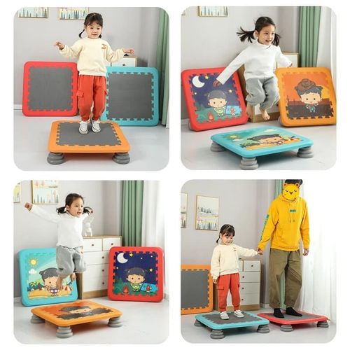 trampolina dla dzieci - błękitna na Arena.pl