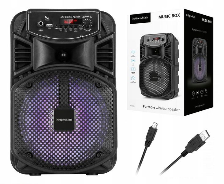 Głośnik Bluetooth TWS USB SD AUX FM KARAOKE zdjęcie 1