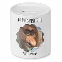 Skarbonka Nosacza Co Tam Somsiedzie? Nie Odpala? Z Nadrukiem Ze Zdjęciem