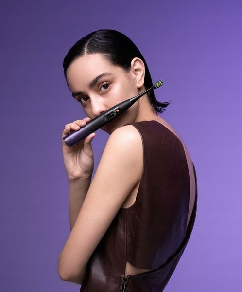 OCLEAN X Pro szczoteczka soniczna do zębów fiolet zdjęcie 16