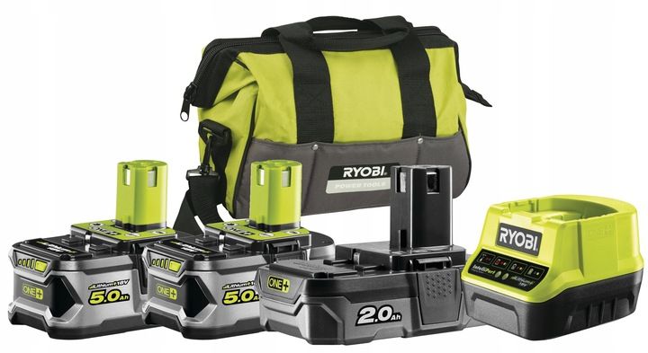 RYOBI ZESTAW COMBO 7 NARZĘDZI 18V 3x BATERIA zdjęcie 11