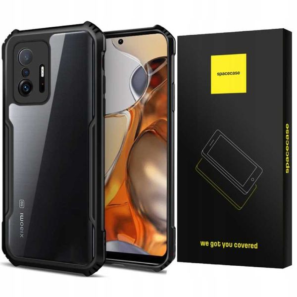 Spacecase Beetle Xiaomi 11T/11T Pro czarny zdjęcie 1