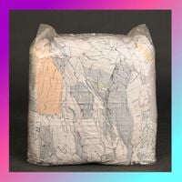 CZYŚCIWO BAWEŁNIANE PRZEMYSŁOWE POŚCIEL KOLOR CIĘTE BEZPYŁOWE