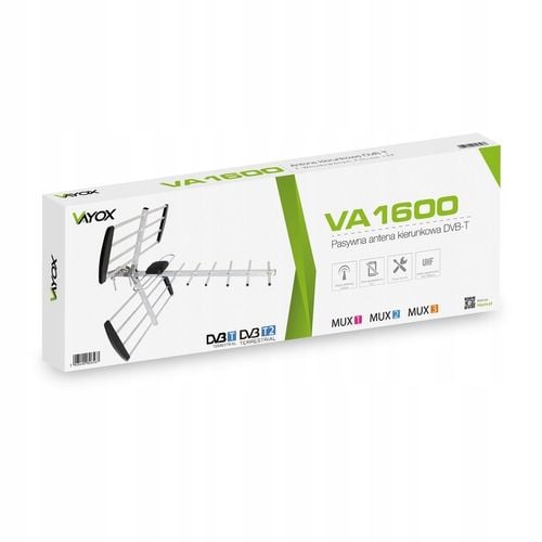 ANTENA DVBT2 DO TV NAZIEMNEJ KIERUNKOWA ZEWNĘTRZNA MUX8 4K LTE MOCNA na Arena.pl