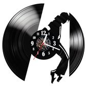 Zegar ścienny z płyty winylowej Michael Jackson 52.14