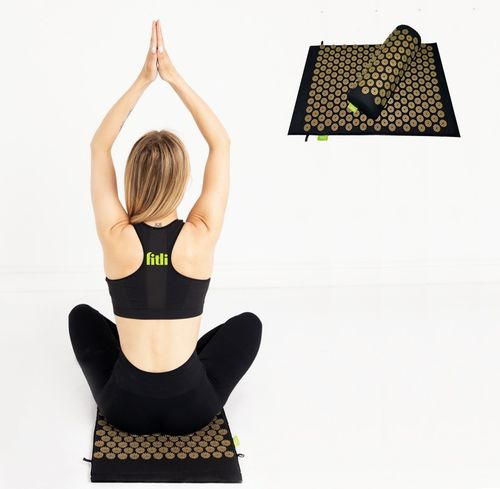 MATA ZDROWOTNA DO AKUPRESURY Z KOLCAMI + PODUSZKA na Arena.pl