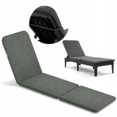 Poduszka na leżak JAIPUR GREY Melange S-02A