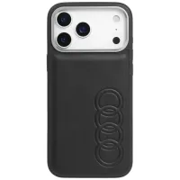 etui audi tt synthetic leather magsafe do iphone 17 pro max - czarne