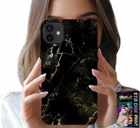 ETUI DO IPHONE 12 MINI - KAMIENNE ELEGANCKIE WZORY FUTERAŁ CASE