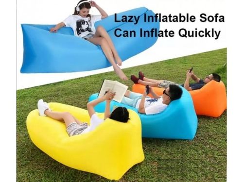 Nadmuchiwana sofa Lazy Bag idealna do ogrodu na Arena.pl