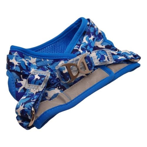 Szelki dla Psa ze Smyczą Regulowane M Niebieska na Arena.pl