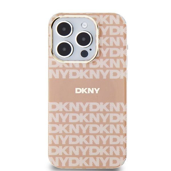 Etui DKNY do iPhone 14 Pro, Różowy, MagSafe zdjęcie 3