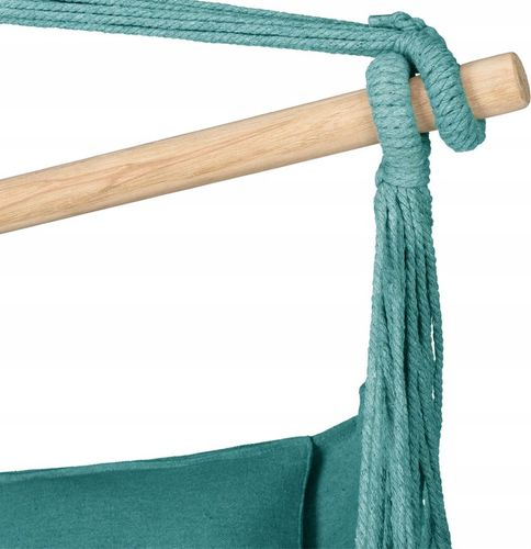 FOTEL WISZĄCY KRZESŁO BRAZYLIJSKE HUŚTAWKA HAMAK BOHO FRĘDZLE OUTTEC na Arena.pl