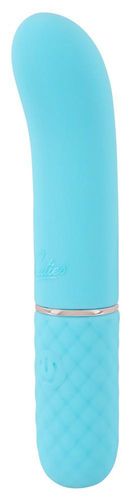mini wibrator cuties niebieski silikonowy usb 11,8 cm na Arena.pl