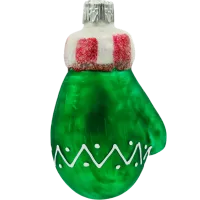 Bombka choinkowa szklana: Rękawiczka zimowa