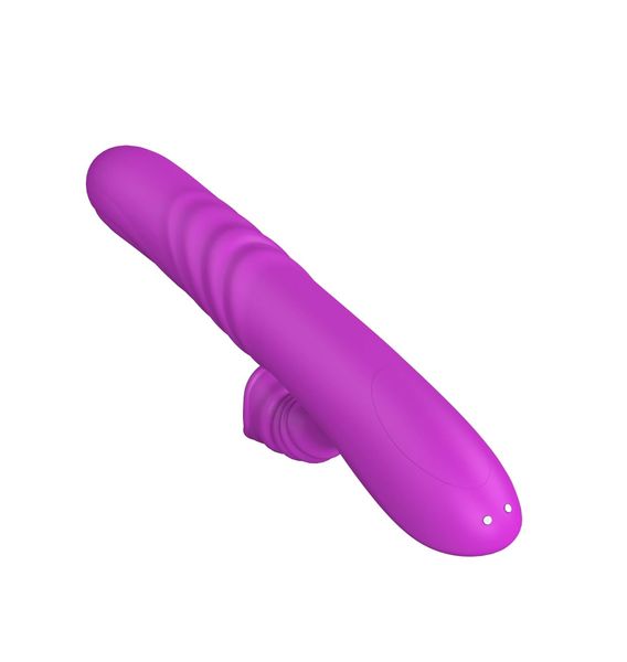 Wibrator-Angelia, Usb 3 Functions Of Thrusting / 20 Vibrations Purple zdjęcie 6