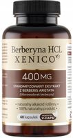 Berberyna HCL 60 kapsułek 400mg Xenico Glukoza Berberine Odchudzanie