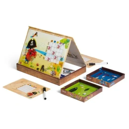 JANOD Gra magnetyczna Statki Pirat Battleship na Arena.pl