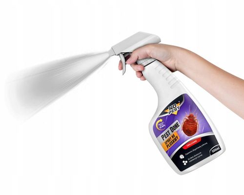 MOCNY ŚRODEK SPRAY PREPARAT NA PLUSKWY PRUSAKI 500ML 2 SZTUKI na Arena.pl