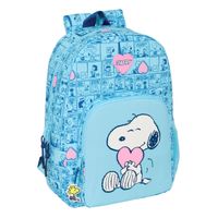 Plecak szkolny Snoopy Love Niebieski 30 x 46 x 14 cm