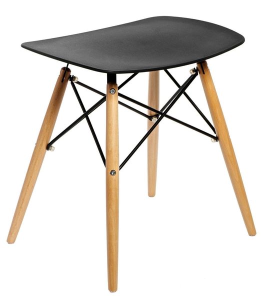 Stołek Pixel Simplet czarny zdjęcie 1