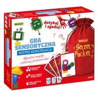 Play&Fun. Gra sensoryczna Secret Pocket Mistrz Konstrukcji 42523
