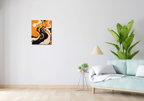 Obraz 40x50cm Tańczący Atrament na Arena.pl