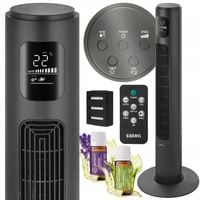 Wentylator kolumnowy LYNGO XXL wiatrak stojący podłogowy AROMA + JONIZACJA