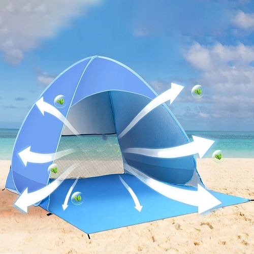 AUTOMATYCZNY NAMIOT PLAŻOWY NA PLAŻĘ SAMOROZKŁADAJĄCY 165x150x110 CM na Arena.pl