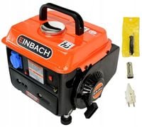 JEDNOFAZOWY AGREGAT PRĄDOTWÓRCZY GENERATOR MINI 2KM 12V 230V 720W G-POWER