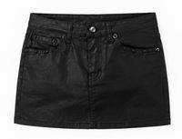 KRÓTKA SPÓDNICZKA CZARNA MINI X-96 CTM JEANS ROZMIAR 27