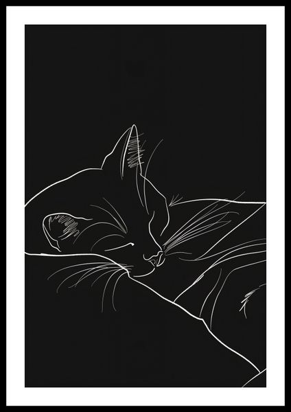 Plakat 40x60cm Nocny Spokój zdjęcie 3